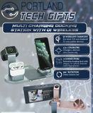 PORTLAND TECH - MULTI DOCKING STATION WITH QI WIRELESS