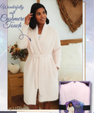 Luxury Loungewear Cardigan with Cashmere Touch