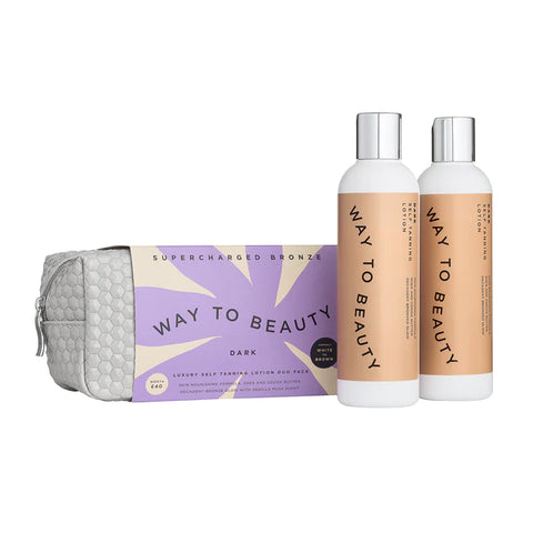 WAY TO BEAUTY - DUO PACK - DARK LOTION