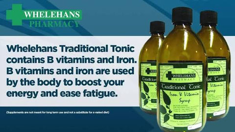 Whelehans own brand Tonic