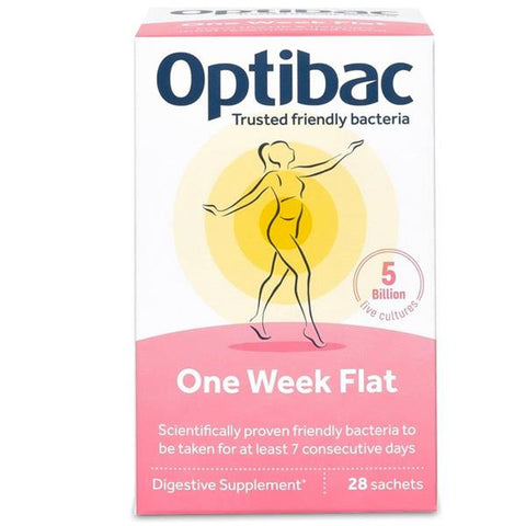 Optibac®- For a Flat Stomach® 4 week supply